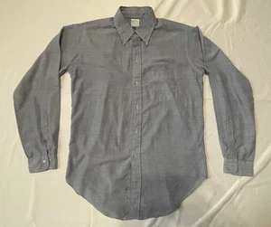 Brooks Brothers Brooksweav Pinstripe Dress Shirt 16.5–34 65% Dacron 35% Cotton - Picture 1 of 7