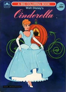 A Big Color/activity Book, Walt Disney's Cinderella - Picture 1 of 1