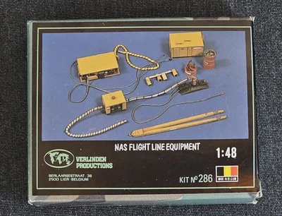 Verlinden Productions Kit #286 - 1:48 scale US Navy NAS Flight Line Equipment - Image 1 of 3