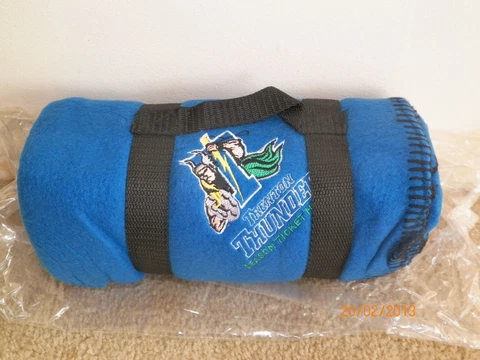 Trenton Thunder Season Ticket Holder Fleece Blanket 60" X 40" super hard to find Cover