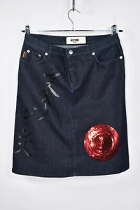 Vintage Moschino Jean Denim Skirt Women's size US 12 - Picture 1 of 10