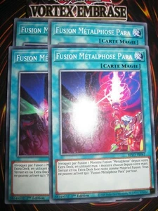 YU-GI-OH! FUSION METALPHOSE PARA PLAYSET (LOT DE 4) BLVO-FR061 ED1 FRANCAIS - Picture 1 of 1