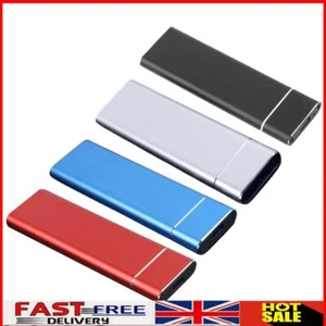 NVME Hard Disk Drive Box 10Gbps External SDD Enclosure Aluminum Alloy M.2 M Key - Photo 1/24