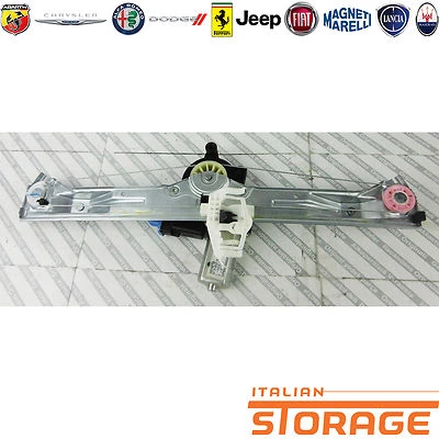 Bravo Delta from 2008 Rear Electric Window Regulator Left with Motor 51832158 - Image 1 of 4