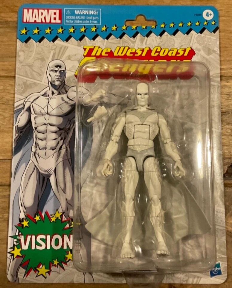 FIGURA DE ACCIÓN HASBRO MARVEL THE WEST COAST AVENGERS VISION NUEVA Foto 1 de 3