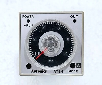 AUTONICS AT8N TEMPORIZADOR ANALÓGICO MULTIFUNCIÓN 3A 250V AC 50/60 HZ #2 - Imagen 1 de 4