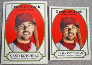 2005 Topps Cracker Jack Base & Mini Sticker SP Casey Kotchman #176 - Bild 1 von 2