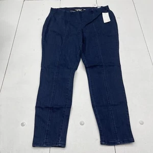 Motto Dark Blue Denim Stretch Pull On Jeans Women’s Size 16 New - Picture 1 of 6