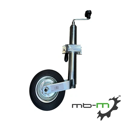 Anhänger Stützrad Bugrad 150KG Ø48mm mit Klemmhalter für Caravan Trailer  etc. - Bild 1 von 4