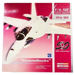 Dragon 1:72 50172 F/A-18F Super Hornet USN VFA-102 Diamonbacks NF102 Uss 50 Th - Picture 1 of 15