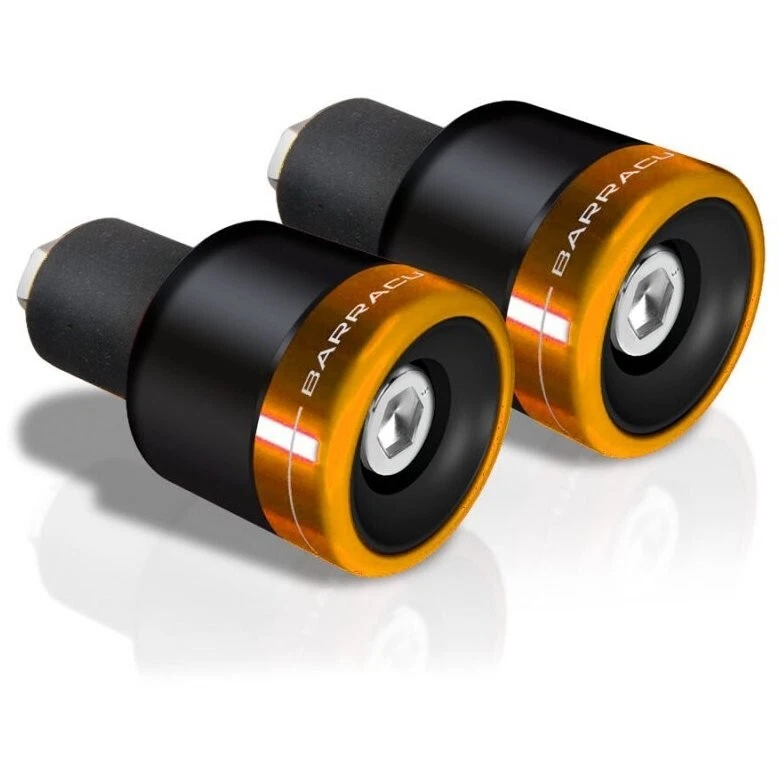 BARRACUDA ANTIVIBRANTI / CONTRAPPESI UNIVERSALI B-LUX ARANCIONE MOTO BENELLI - Immagine 1 di 1