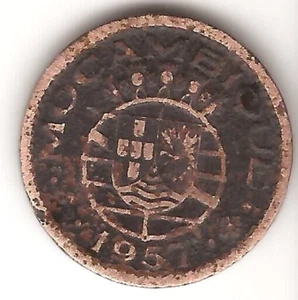 1957 Portugal Republica Portuguesa 50 Centavos KM#81 - Picture 1 of 2