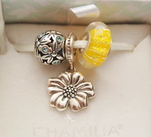 Genuine Chamilia Charm Trio Gift Set - Dreams Take Flight - 2016 Mothers Day  - Picture 1 of 3