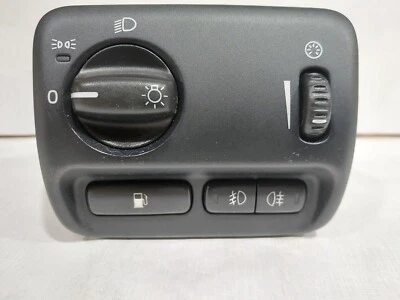 2004 2005 Volvo S80 Headlight Light Control Switch Fuel Fog Black 8691747 #6 - Image 1 of 4