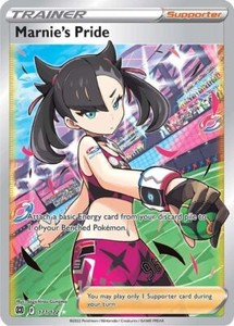 Marnie's Pride - 171/172 - Pokemon Brilliant Stars Sword Shield Full Art Card NM