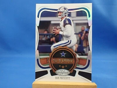 Dak Prescott Certified 2020 Seal of Approval - Image 1 of 2