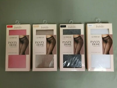 new Fredericks of hollywood seamless fishnet pantyhose.  4 colors to choose. - Image 1 of 2