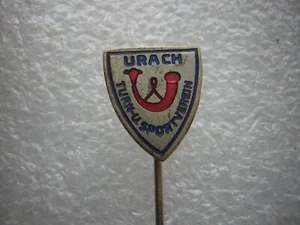 alte Anstecknadel - TSV Urach - Fußball Nadel ca. 1,4 cm - Bild 1 von 2