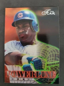 Sammy Sosa Chicago Cubs 1996 Fleer Flair Baseball "Powerline" #8 - Picture 1 of 1