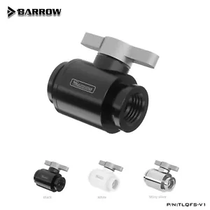Barrow Mini Water Ball Valve Drain Valve G1/4 Thread for Water Cooling TLQFS-V1 - Afbeelding 1 van 12