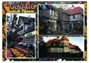Postcard Solvang California Danish Charm - Picture 1 of 2