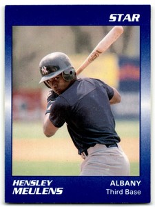1989 STAR HENSLEY MEULENS ALBANY-COLONIE YANKEES #99