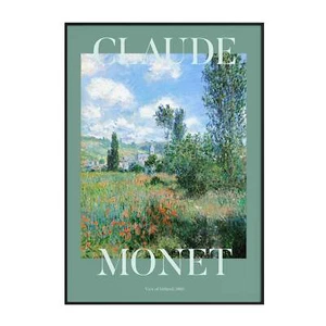 Claude Monet - View of Vétheuil Wall Art Print - Picture 1 of 5