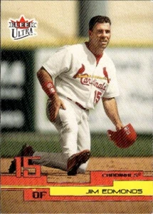 2003 Ultra #22 Jim Edmonds St. Louis Cardinals Baseball - Picture 1 of 2