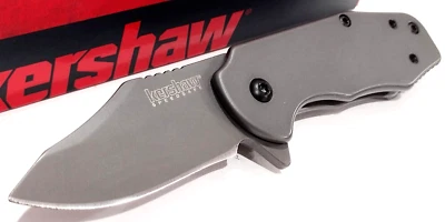 KERSHAW Ember KS3560 Titanium Coated Spring Open Assisted Framelock Pocket Knife - Image 1 of 4