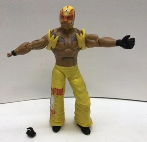 Rey Mysterio WWE 7" 2011 Lucha Fight Club Mattel Wrestling Figur - Hand beschädigt - Bild 1 von 7
