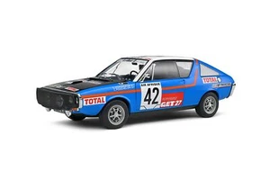 Renault 17 Bleu N°42 Pouchelon - Dorangeon Rallye Abidjan Nice 1976 - Picture 1 of 1