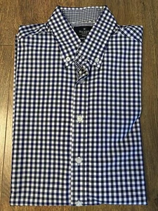 Hackett "Gingham" Herren Hemd (M) Reg Fit - Karomuster 40" Brustumfang Neu ohne Etikett UVP 59 £ - Bild 1 von 14