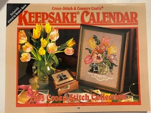 CROSS STITCH & COUNTRY CRAFTS 1995 KEEPSAKE CALENDAR - Picture 1 of 2