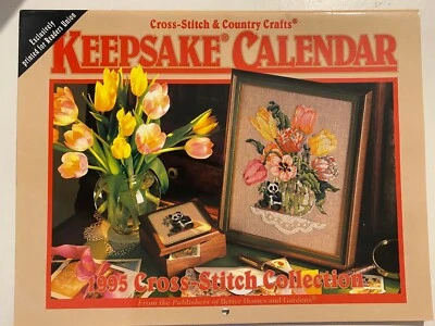 CROSS STITCH & COUNTRY CRAFTS 1995 KEEPSAKE CALENDAR - Image 1 of 2