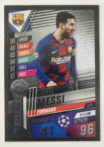 2019 2020 Match Attax 101 Lionel Messi Silver Limited Edition LE2S Barcelona - Imagen 1 de 1
