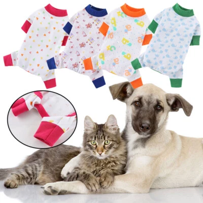 Pijama para perro Abrigo de cuatro patas Ropa de ocio Mascota Ropa de dormir Gato Cachorro Mono Foto 1 de 4