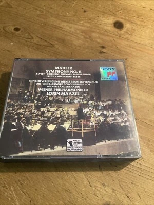 2xCD Mahler Symphony No. 8 Sony Classical- Maazel- 09341 - Bild 1 von 3
