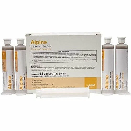 Cebo para cucarachas cebo de gel para cucarachas alpinas (4 tubos) rotación para asesinos de cucarachas 1 Foto 1 de 1
