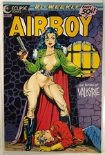 AIRBOY 5 (September 1986) Chuck Dixon,Stan Woch. classic DAVE STEVENS cover VG+