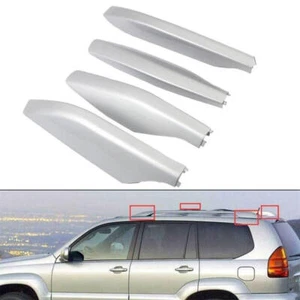 4Pcs Roof Rack Rail End Cover Shell Cap For Lexus GX470 2003-2009 Sport 4-Door - Bild 1 von 6