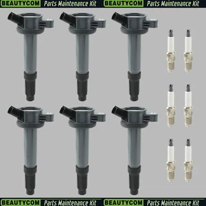 6x Ignition Coils & Spark Plugs DG-514 UF-486 For 2008-2012 Ford Escape 3.0L V6 - Picture 1 of 12