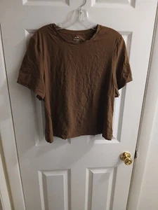 Skims Fits Everybody Short Sleeve T-Shirt Color Jasper AP-TSH-0648 Size 4X G28 - Picture 1 of 3