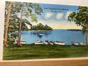 Lake Champlain de Birdland: North Hero, VT - Postal de colección - Imagen 1 de 3
