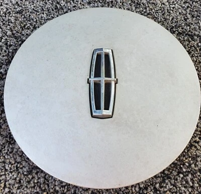 🇺🇸 1988-1997 Lincoln Continental Center Cap F0OC-1A096-BA Hubcap OE 🇺🇸 - Image 1 of 3