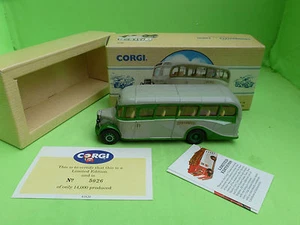 CORGI TOYS 98163 BEDFORD OB GREY GREEN BUS - EXCELLENT CONDITION IN BOX - - Picture 1 of 7