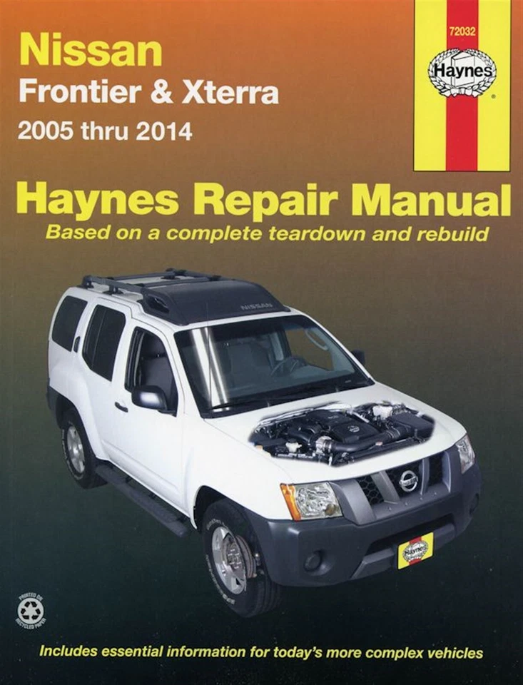 Nissan Frontier, Xterra Repair Manual 2005-2014 - Image 1 of 3