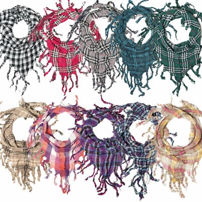 MARKENLOS Dreiecktuch Halstuch dünn leicht Tuch Dreiecksschal mehrfarbig 2-seitig tragbar