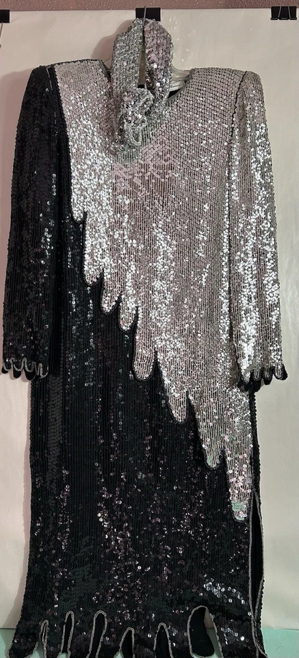 Mujer Saks Fifth Avenue (Judith Ann Creations) Vestido con diadema (talla M) Foto 1 de 4