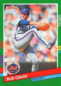 Bob Ojeda 1991 Donruss 584a New York Mets BASEBALL Card - Picture 1 of 2