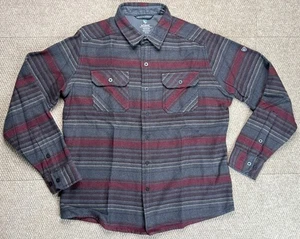 Kuhl Men's Heavy Weight Button Up Long Sleeve Flannel Shirt Size Medium - Picture 1 of 9